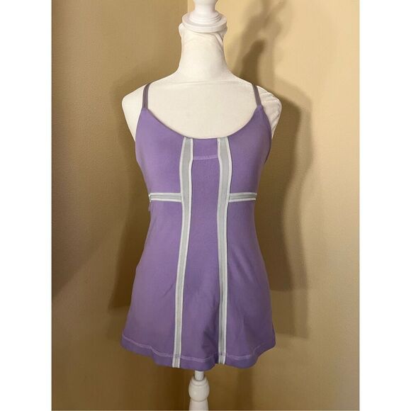 Lululemon Lavender Purple Mynah Athletic Tank Top Size 6 - Picture 1 of 8